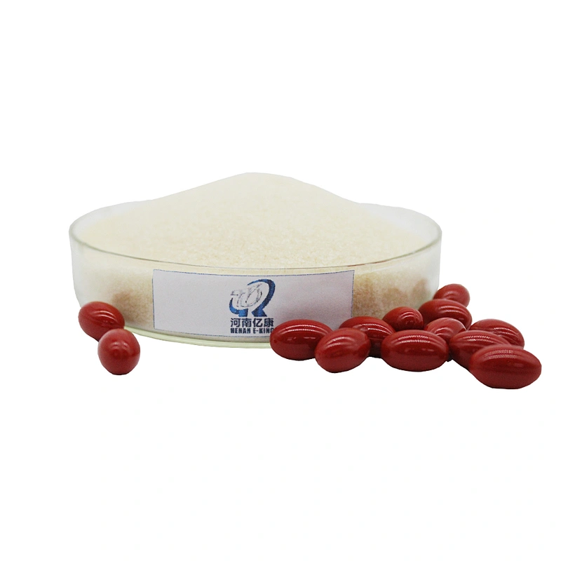 Food Grade Bovine Gelatin 250 Bloom Beef Skin Edible Gelatin in Food Industry