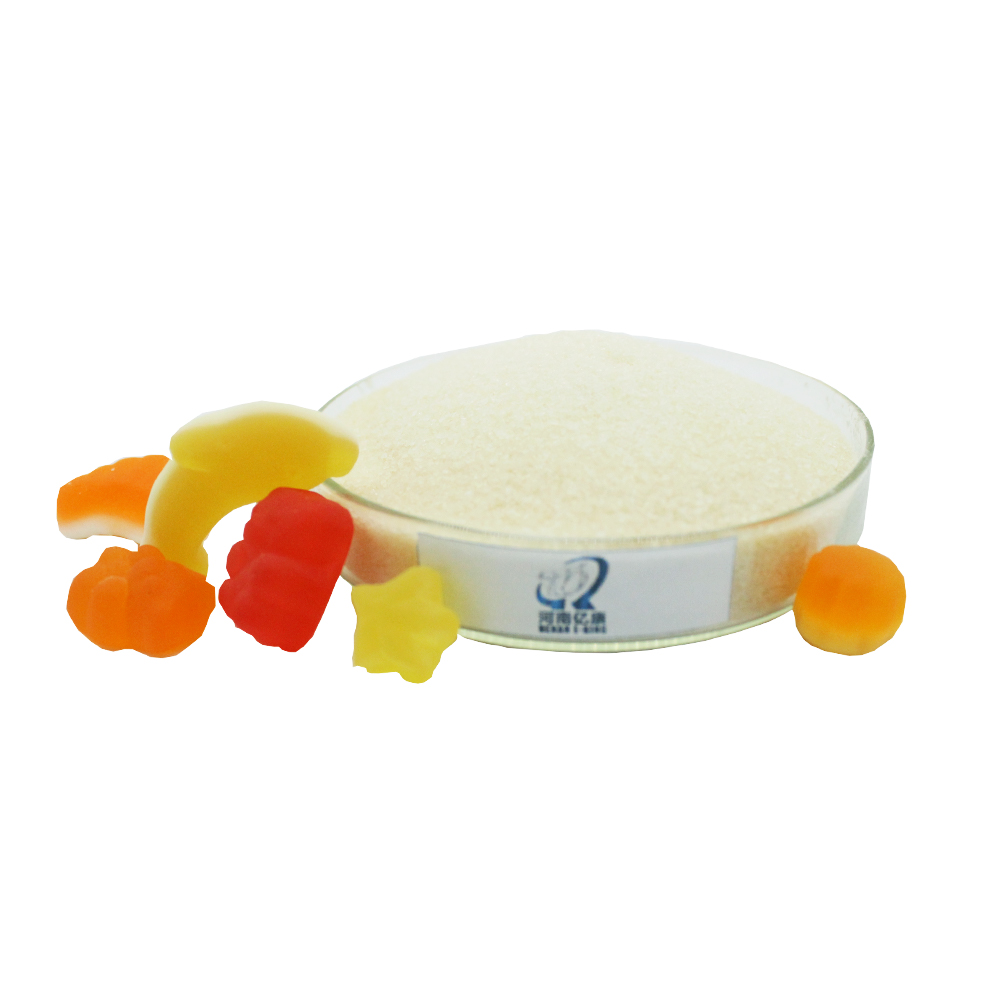 Food Grade Bovine Gelatin 250 Bloom Beef Skin Edible Gelatin in Food Industry